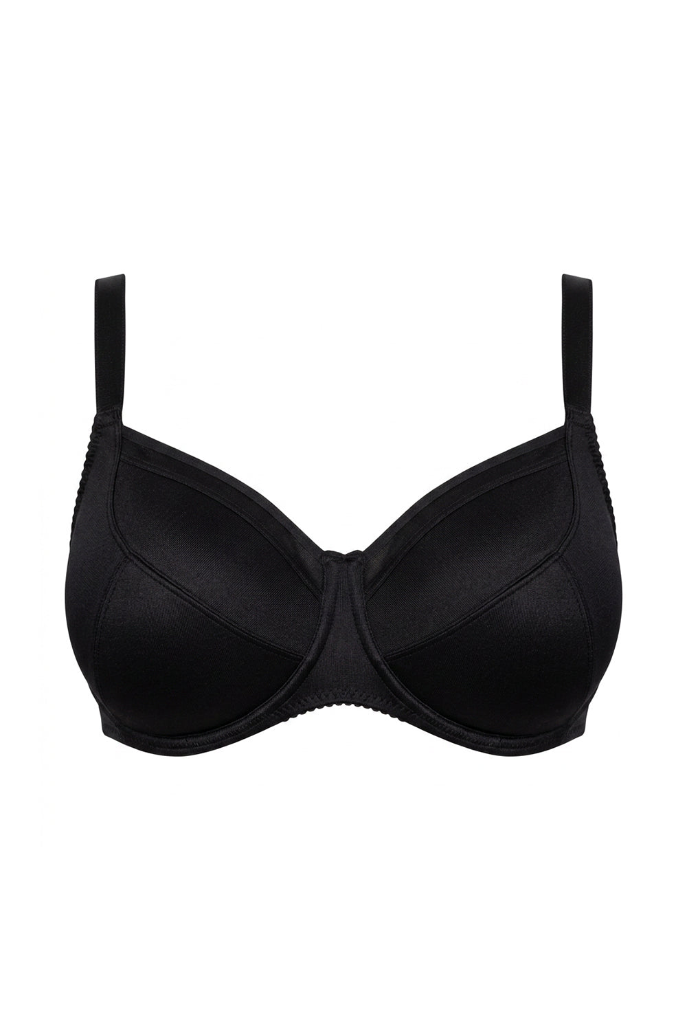 Гладкий бюстгальтер с мягкими чашками 299 black