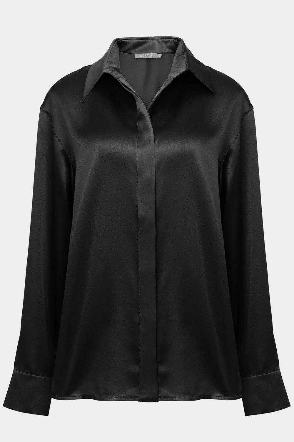 Шовкова блуза 252207-04 The Lady crystal black