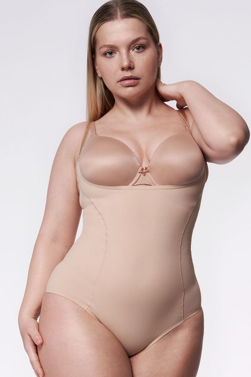Бесшовное корректирующее боди без чашек 219 Basic