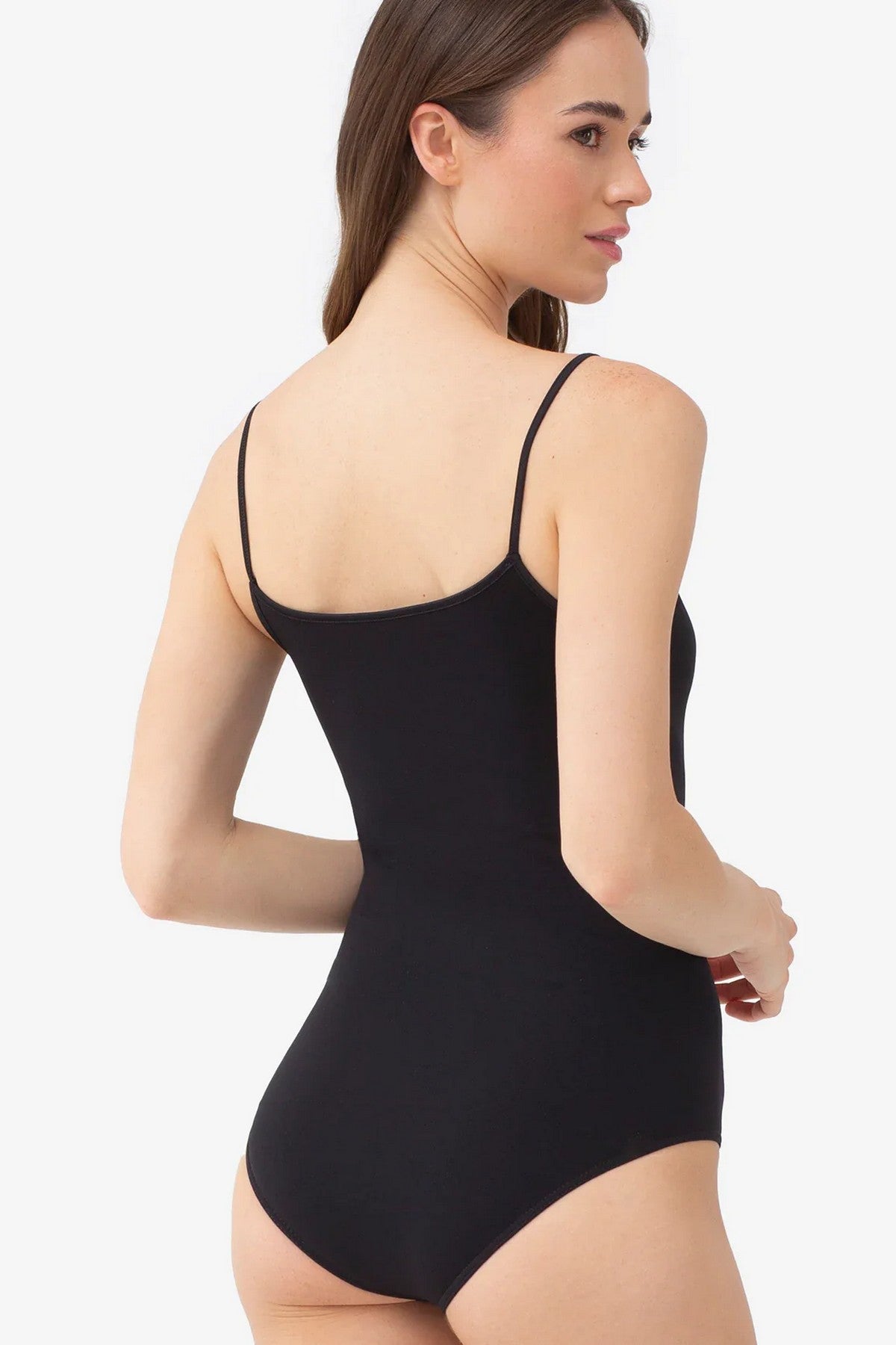 Бесшовное боди на тонких бретелях Camisole