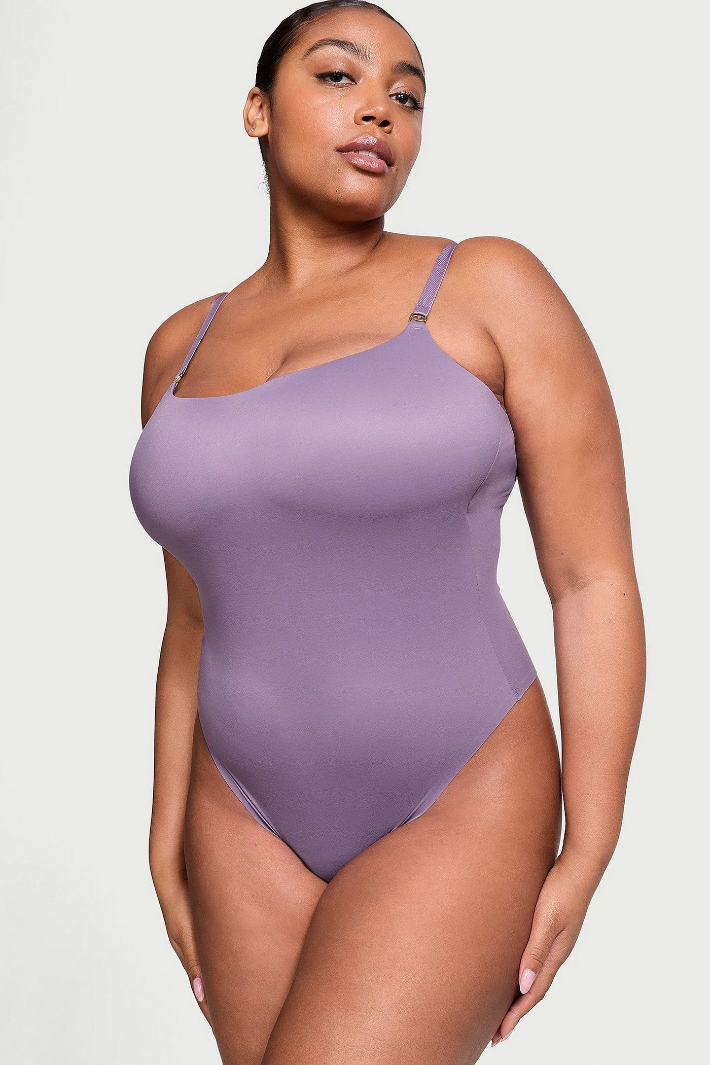 Бесшовное боди-стринг 604245313 lilac