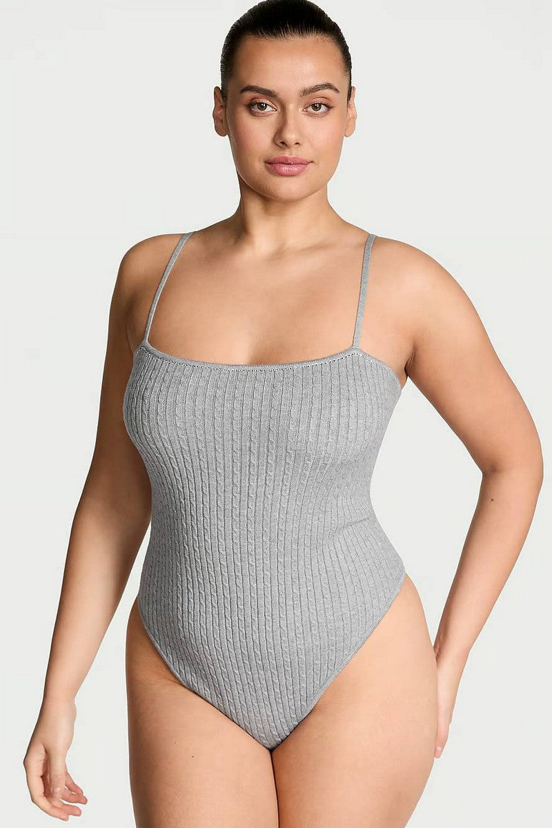 Вязаное боди 915967381 gray