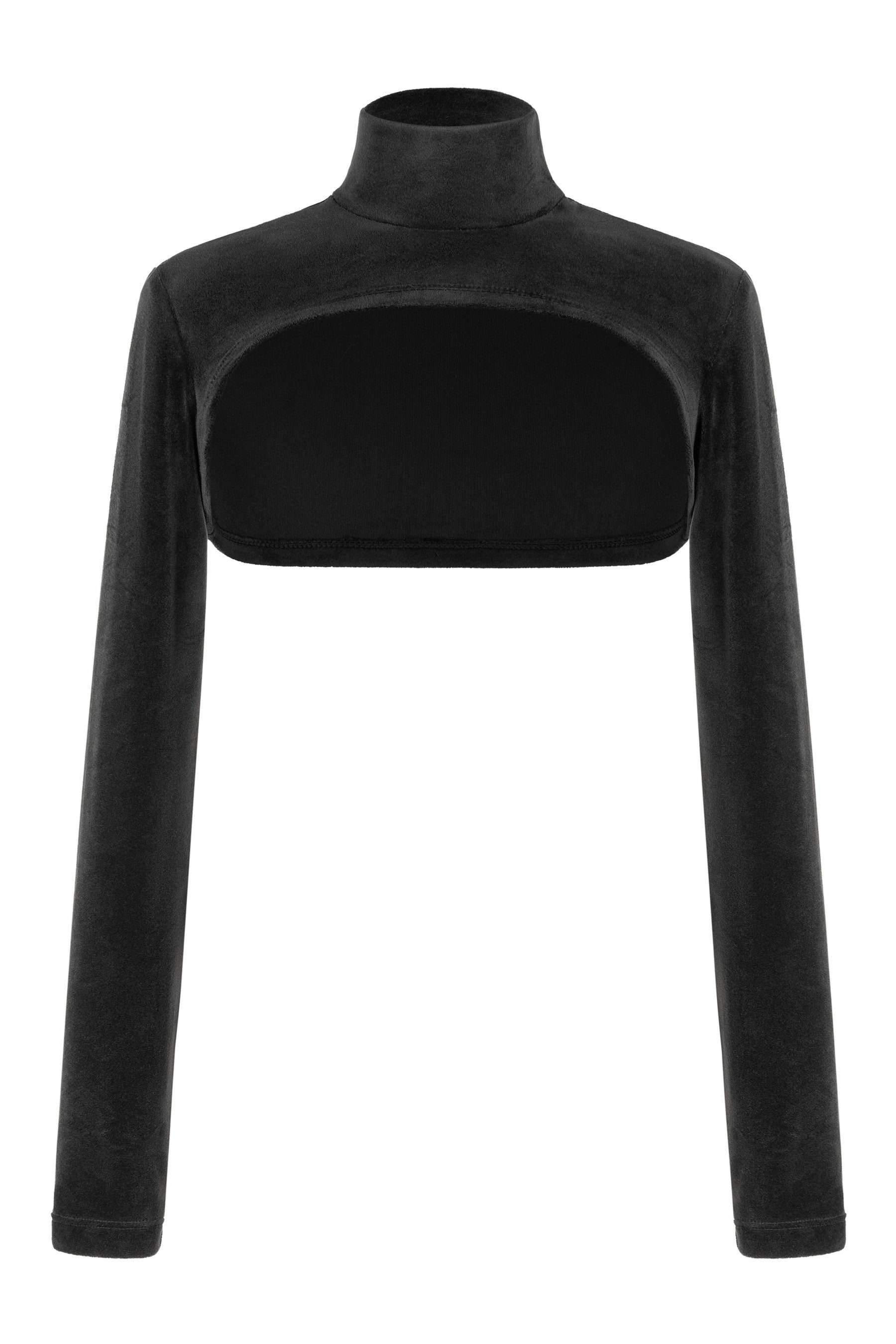 Велюрове болеро 650-2185/01 black Anabel Arto
