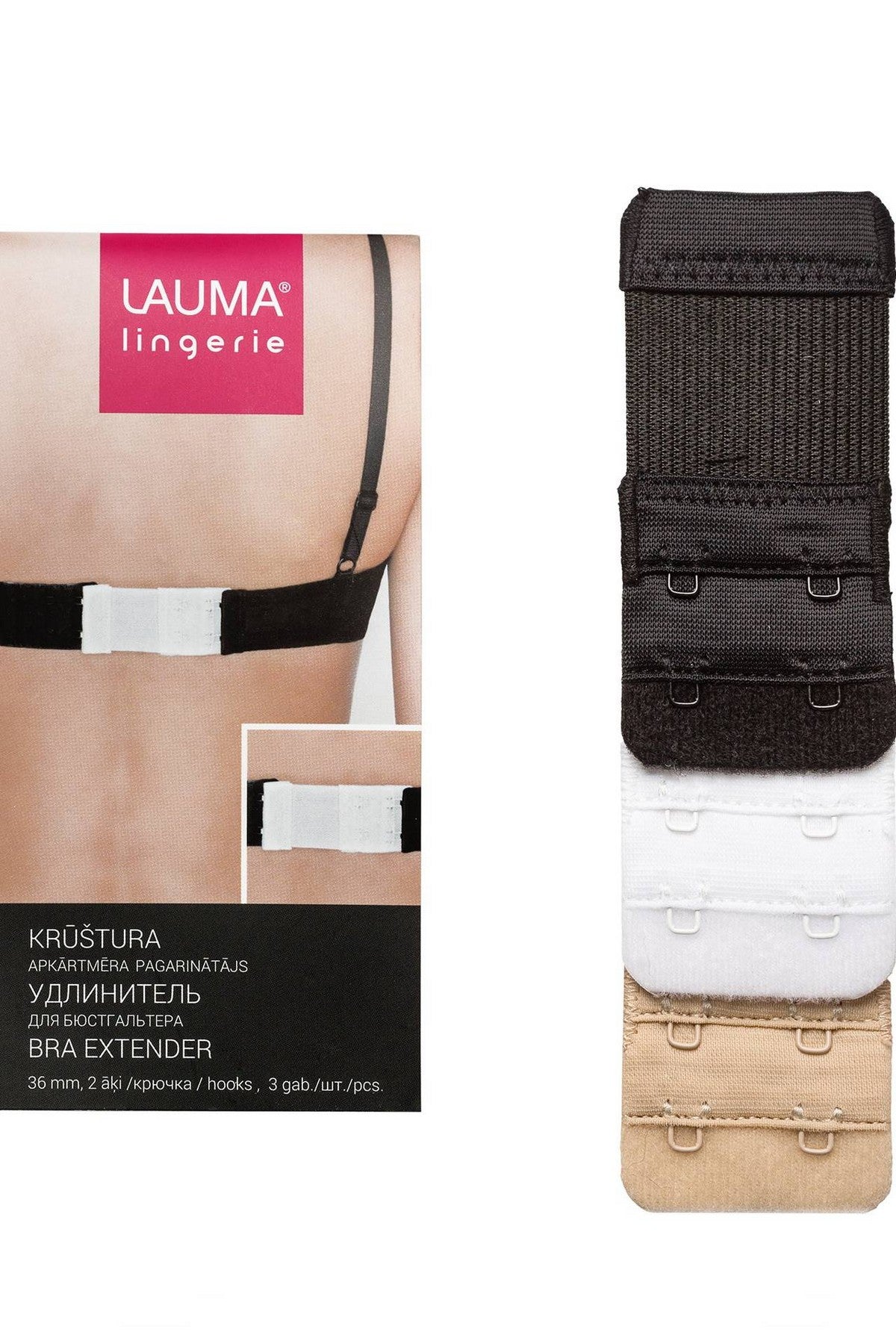 Набор удлинителей для бюстгальтера 80D51 36 мм