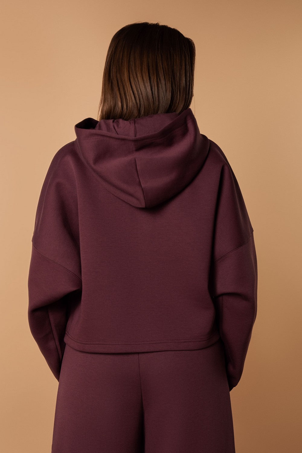 Світшот з капюшоном HOM2425002 mahogany