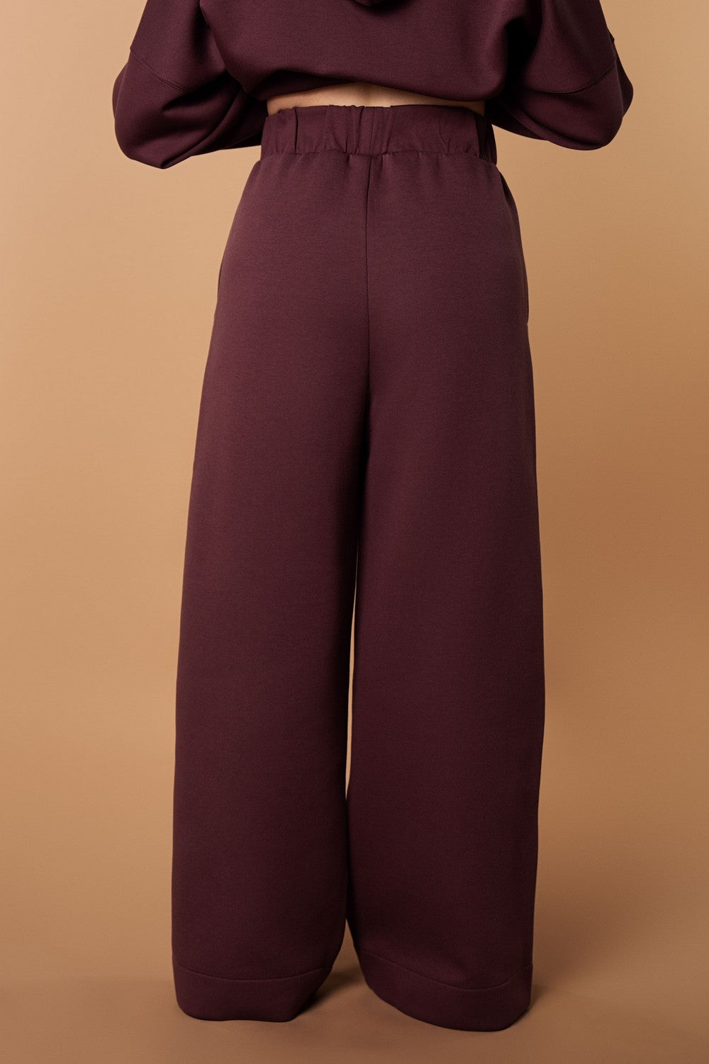 Штани вільного крою HOM2425010 mahogany