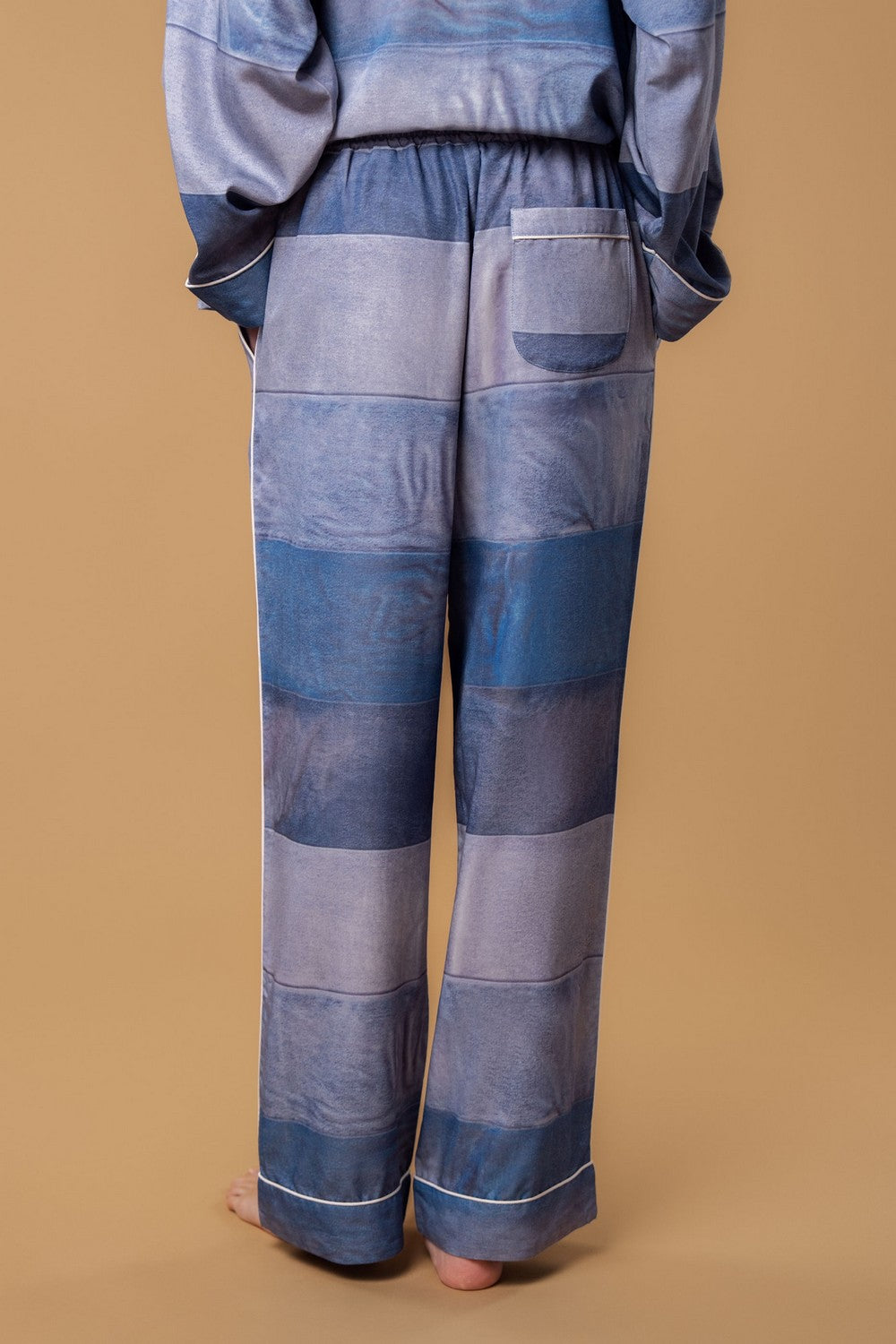 Пижамные брюки с карманами HOM2529010 denim