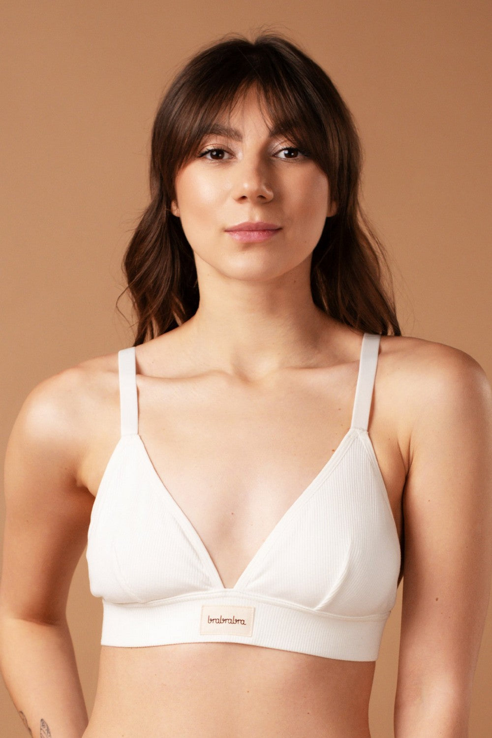 Мягкий бралет в рубчик SLZ25301014 ivory