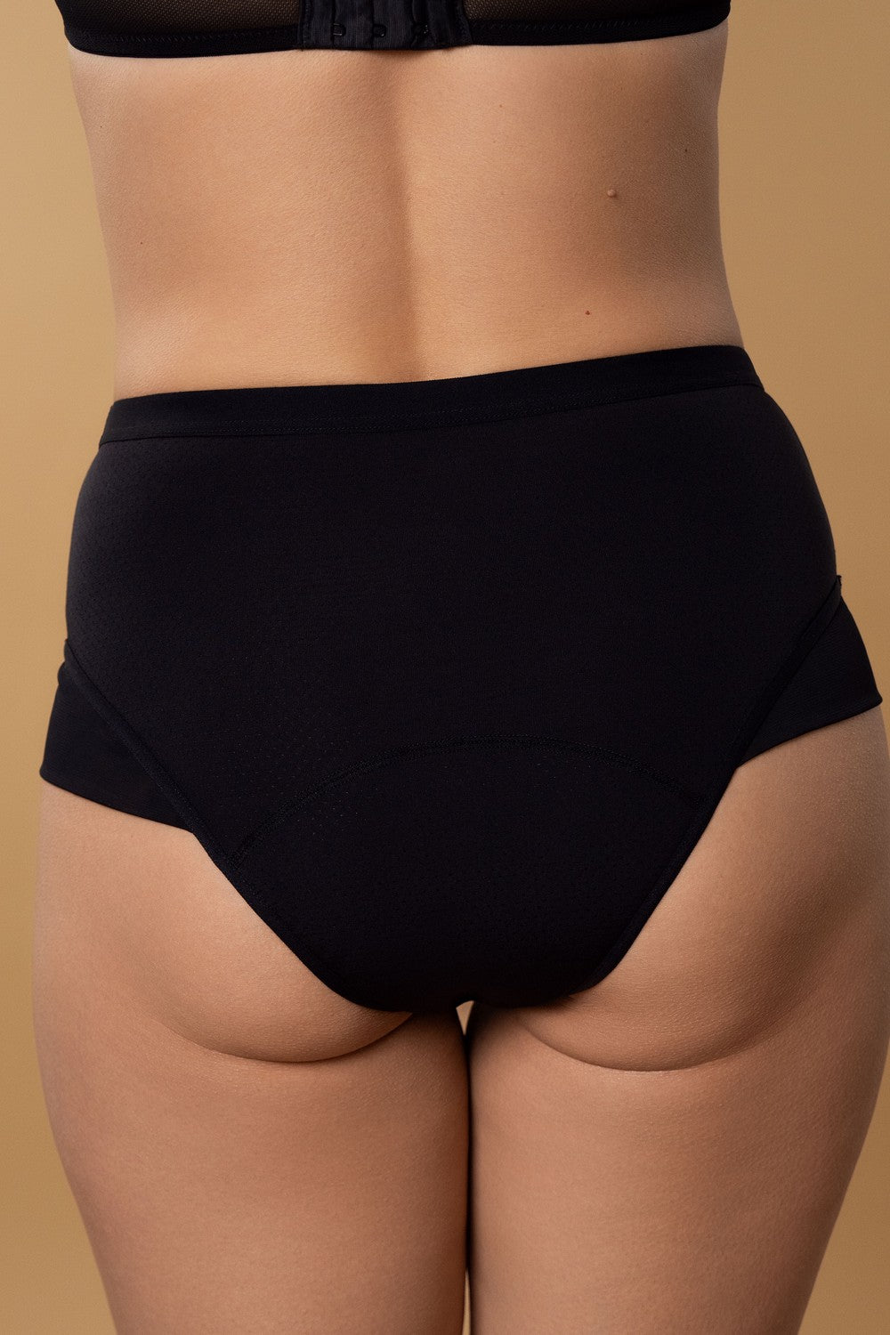 Менструальные высокие шортики SLZ25702301 black