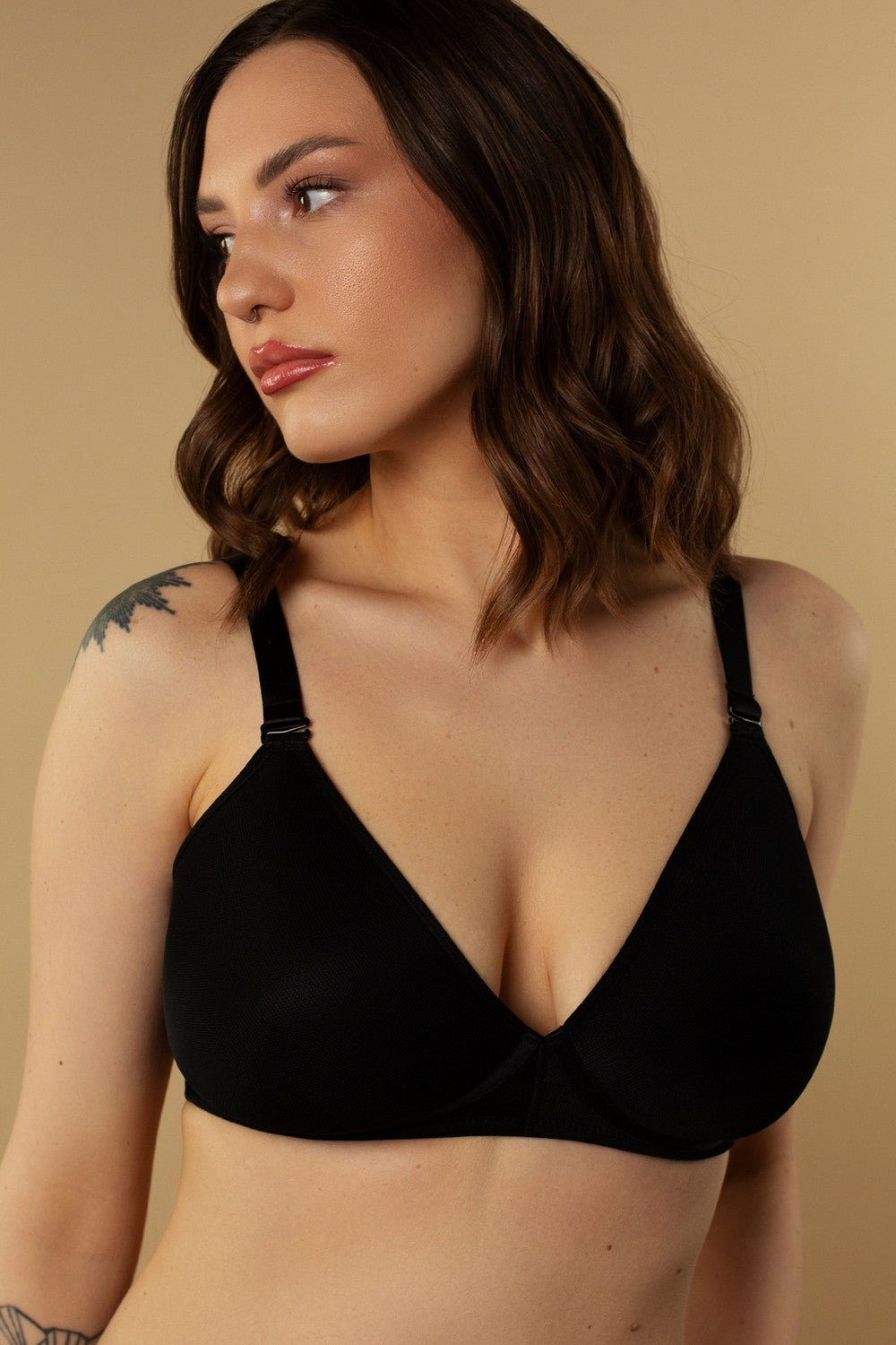 Бюстгальтер спейсер без косточек SLZ26201015 black