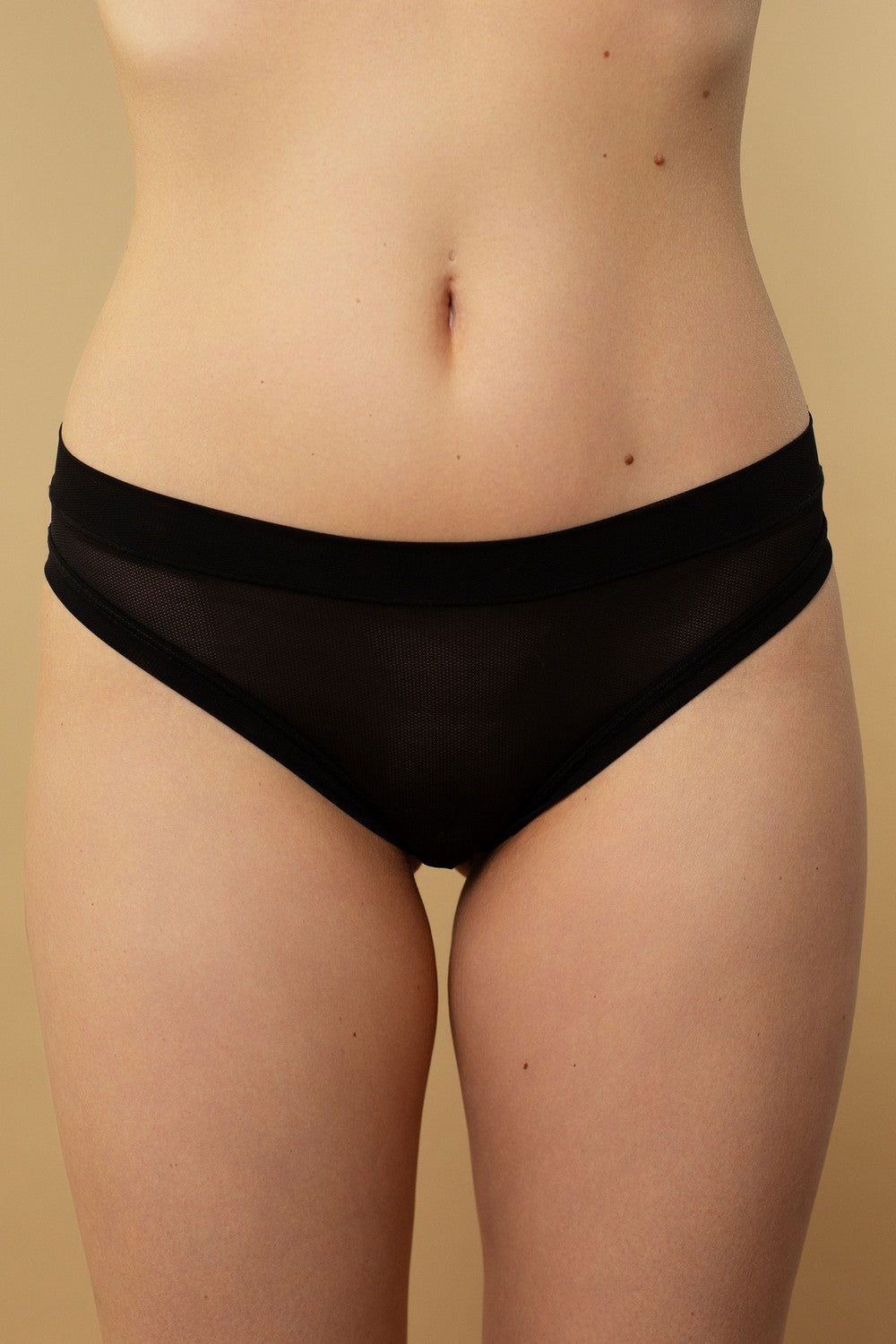 Трусики слип из микросетки SLZ26202001 black