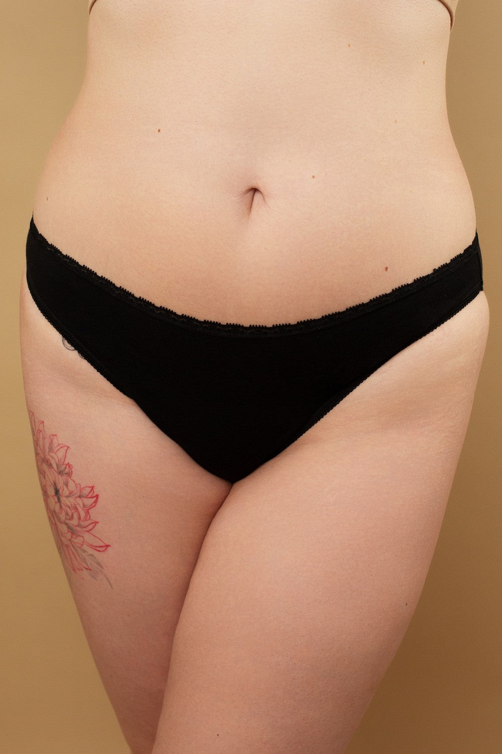 Хлопковые трусики слип SLZ26902001 (3 шт.) khaki/black/white