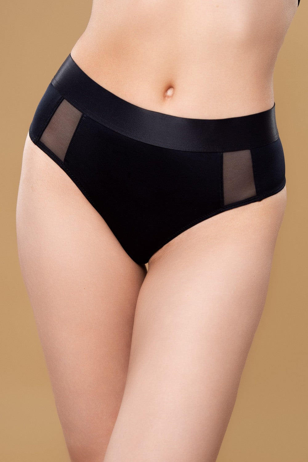 Высокие трусики стринг SLZ27302004 black