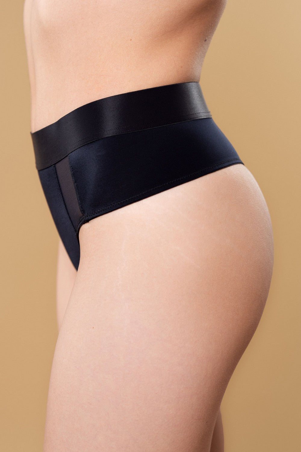 Высокие трусики стринг SLZ27302004 black