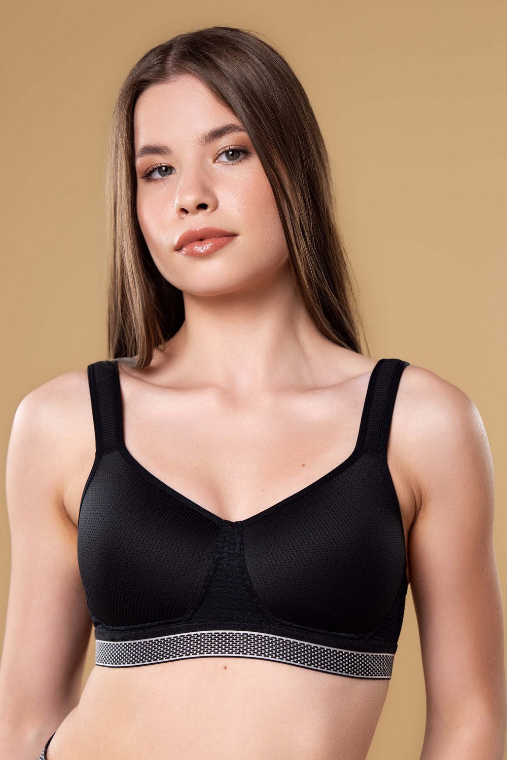 Плотный бюстгальтер без косточек SLZ27401134 black