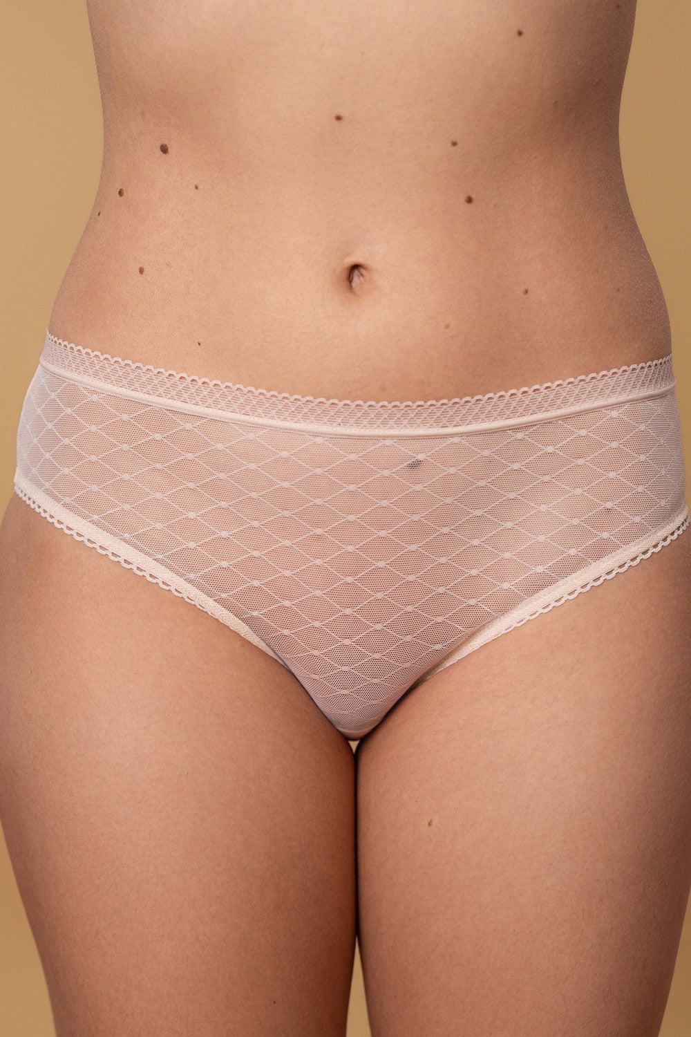 Трусики слип из микросетки SLZ27502001 biscuit