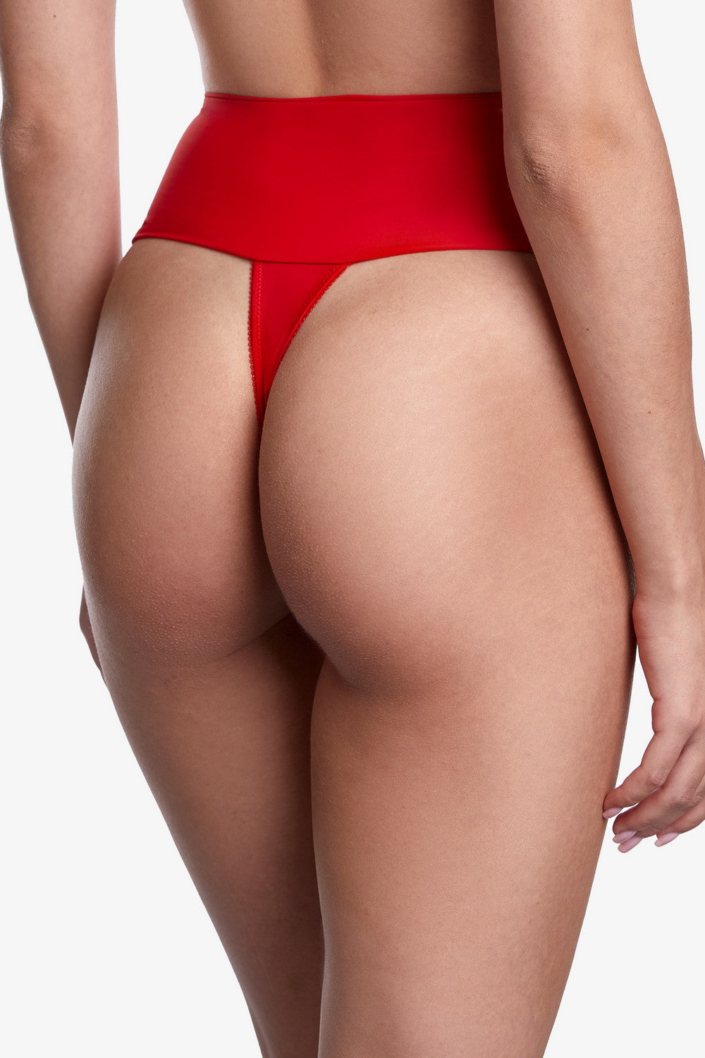 Высокие трусики стринг Бельведер С226 red