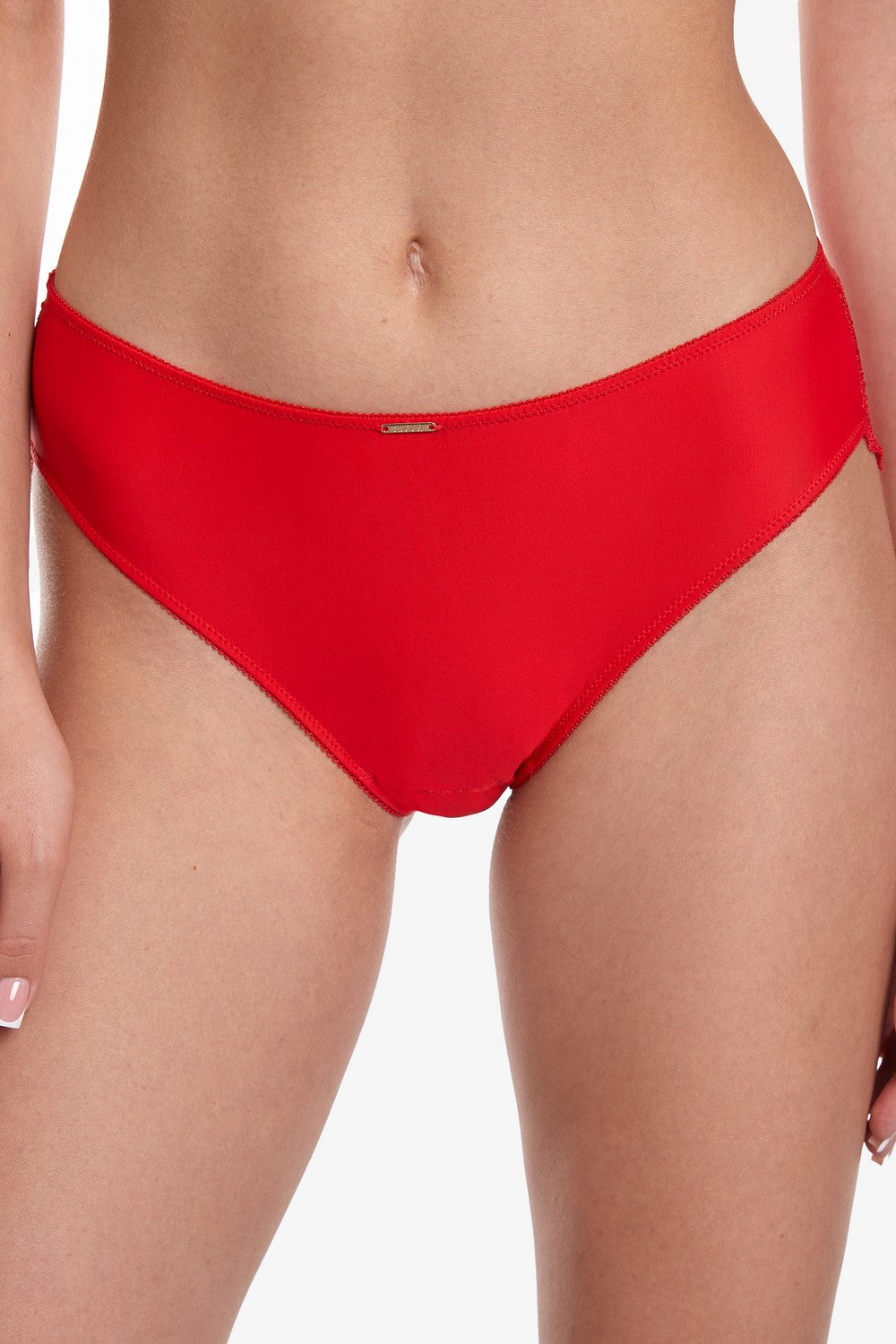 Трусики слип с микросеткой Бельведер Т8 red