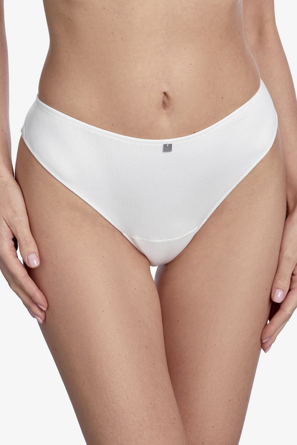 Хлопковые трусики бразилиана Фрезия С176 milk