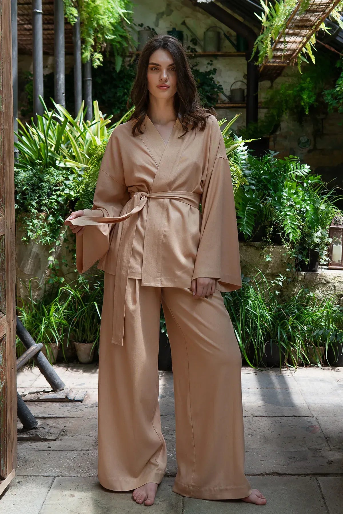 Льняные брюки Rachel LN0072-20-09