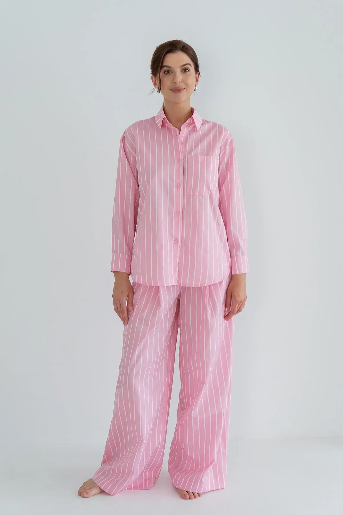 Хлопковые брюки Rose HL0072-11-09