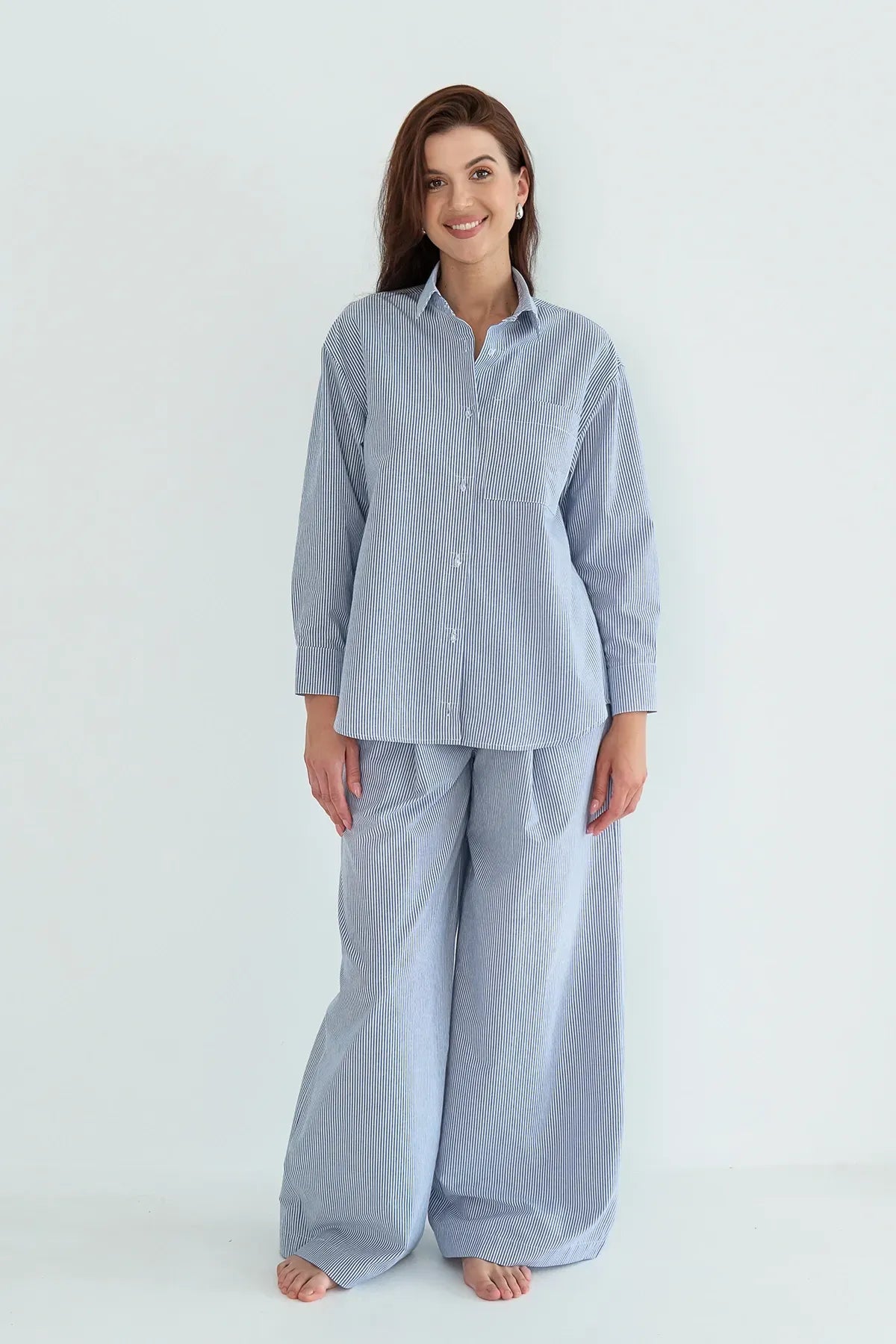 Хлопковые брюки Seaside HL0072-75-09