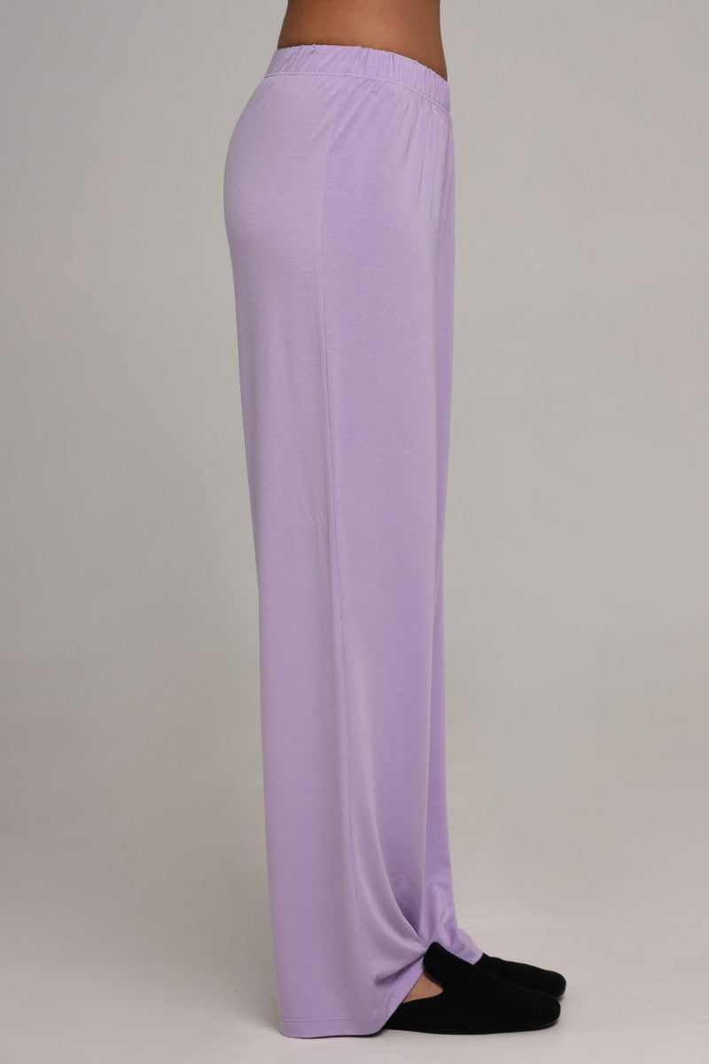 Пижамные брюки из микромодала 25120-2 lavender