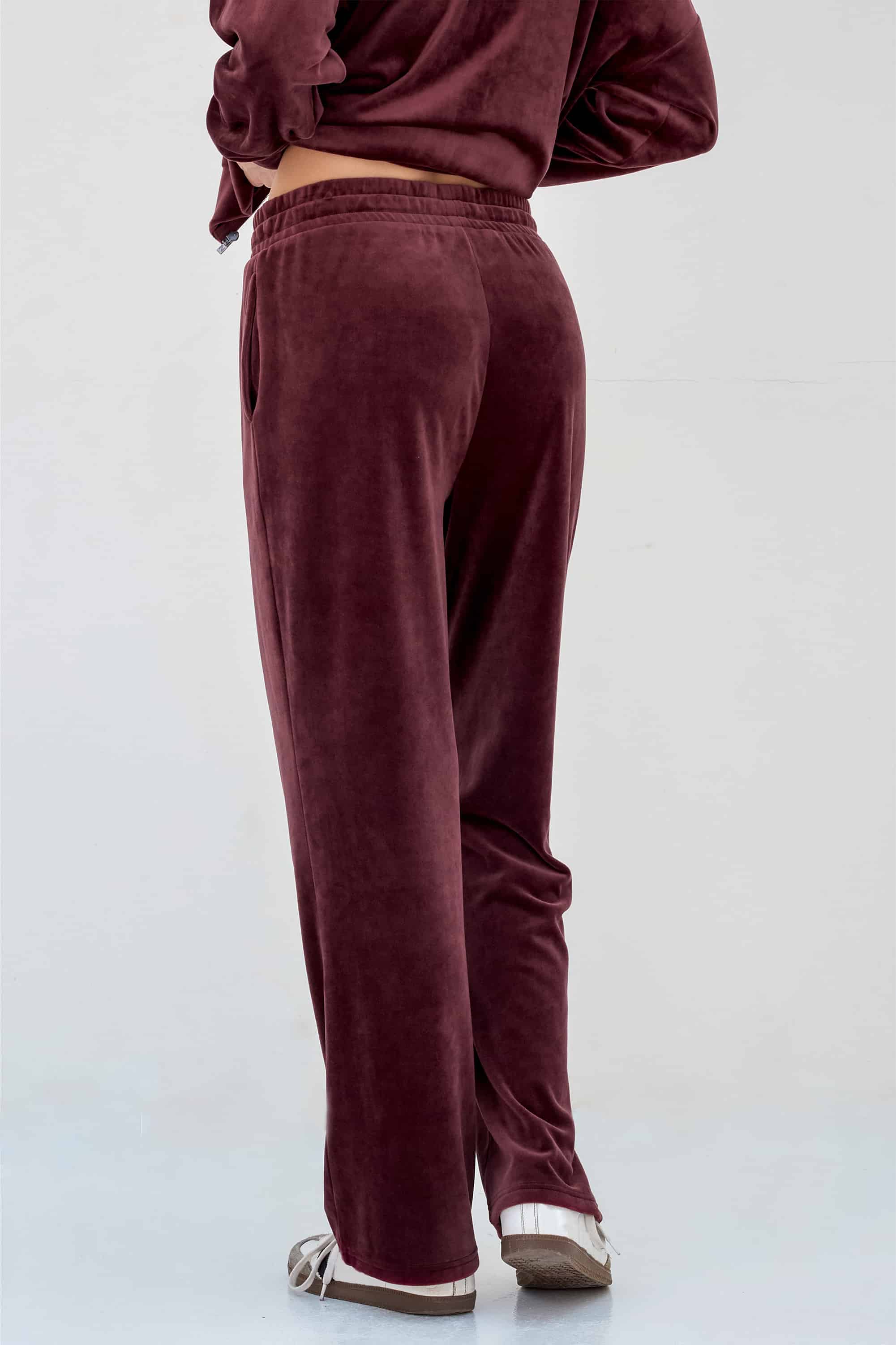 Велюровые брюки LH420-06 Brugge Velour burgund