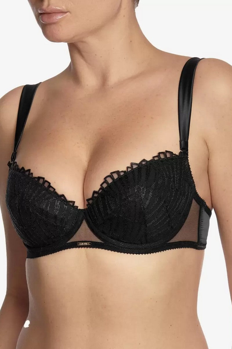 Бюстгальтер пуш-ап с вышивкой Екліпс БП265