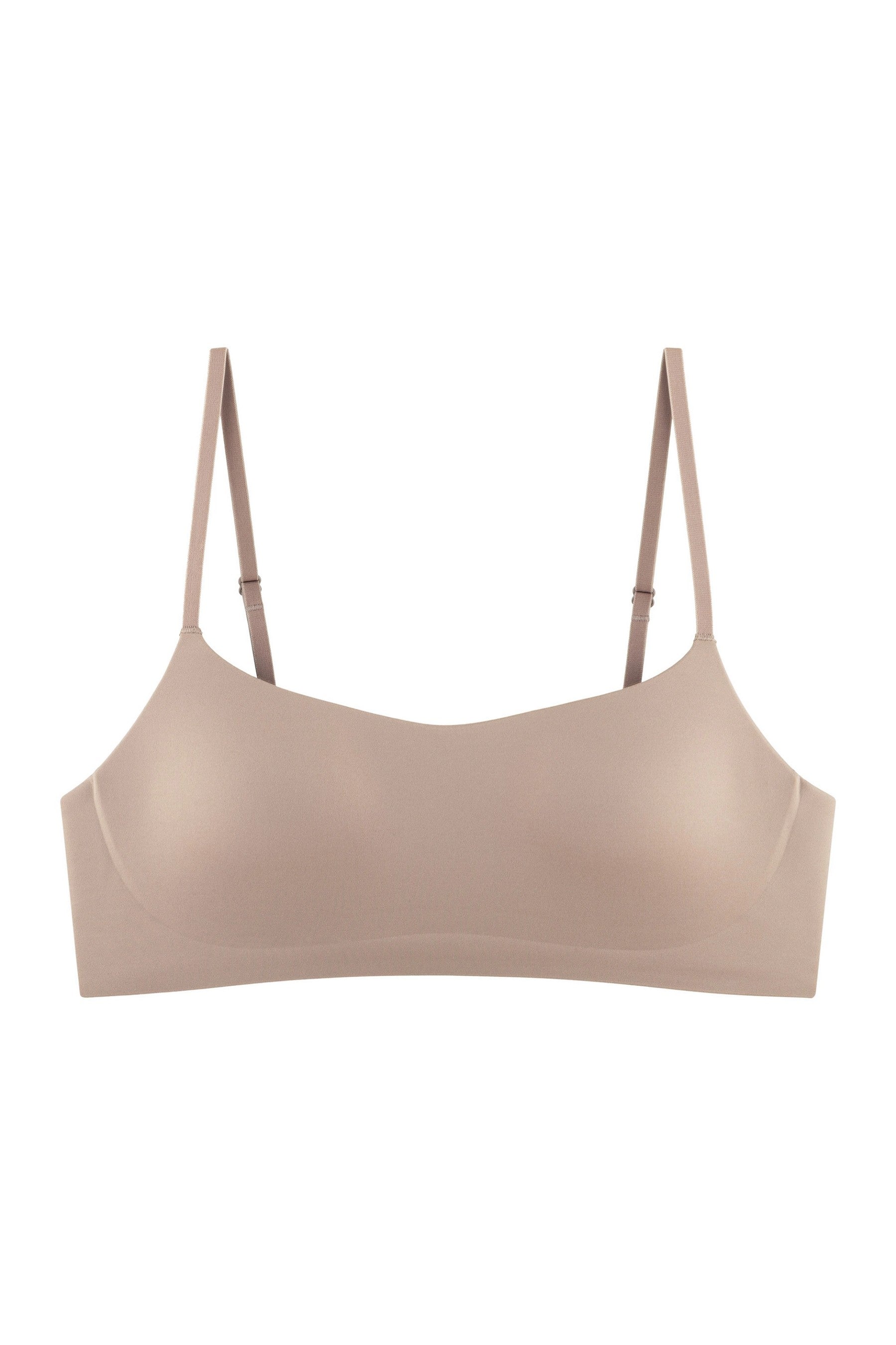 Бесшовный бра-топ 7070-072 17 coffee