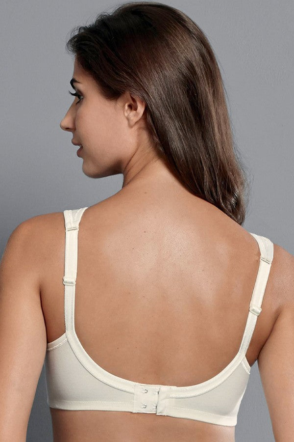 Хлопковый бюстгальтер без косточек 5427 Jana champagne