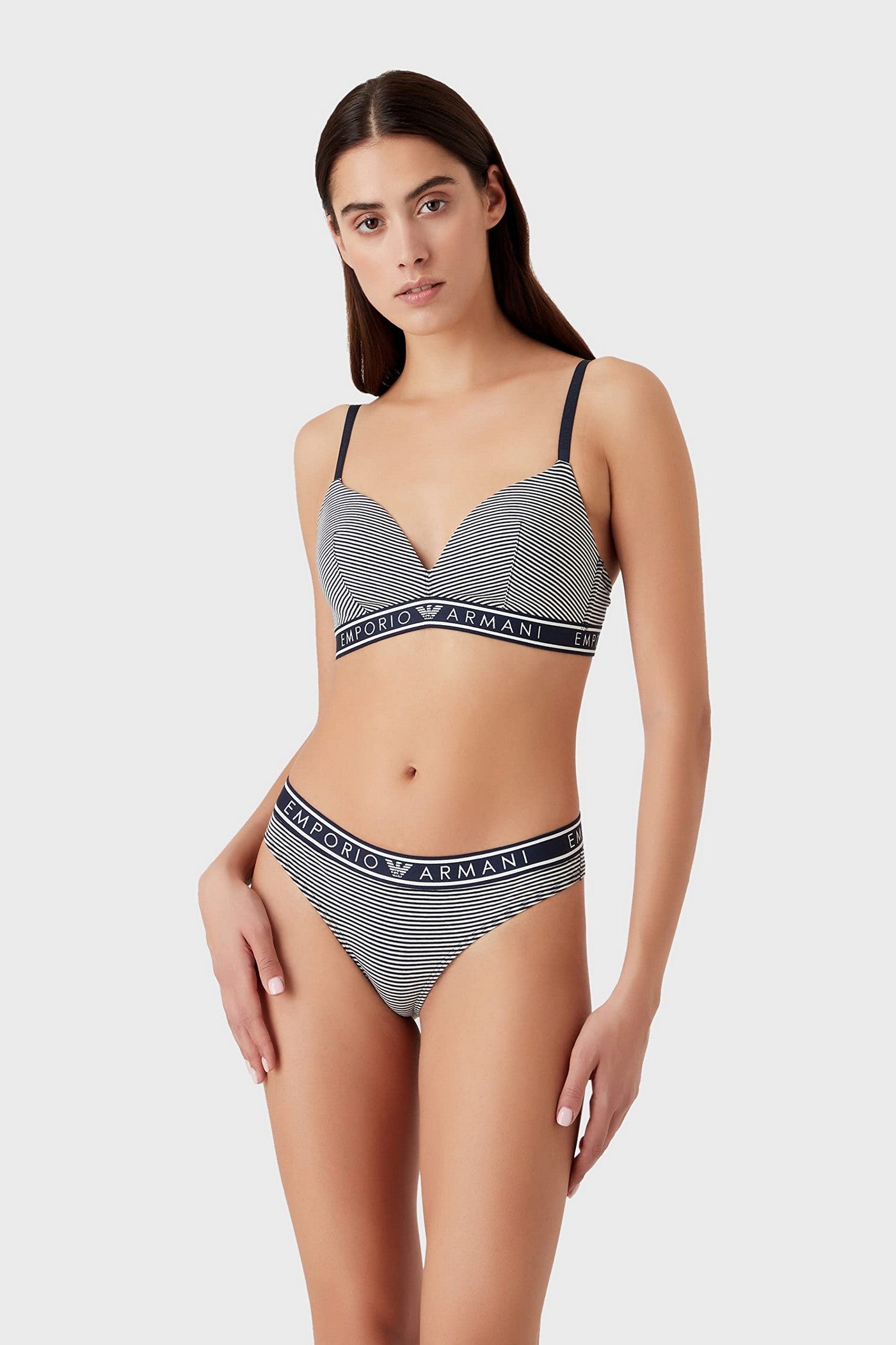 Бавовняний бюстгальтер 596145919 blue/white