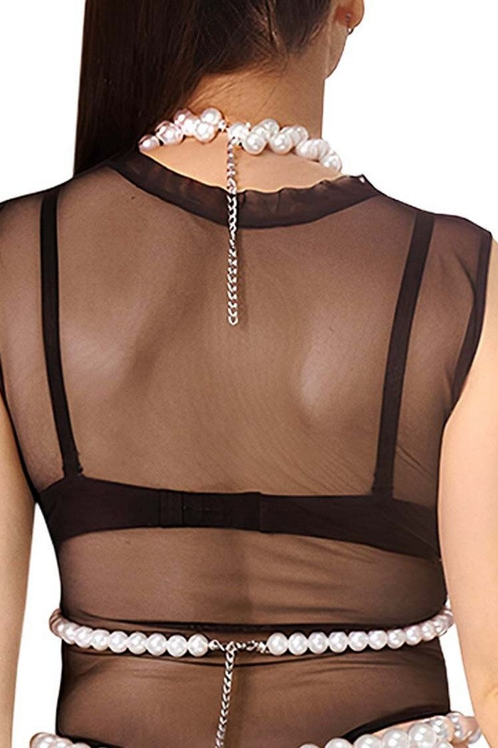 Ліф із перлин Jasmine white Art of Sex