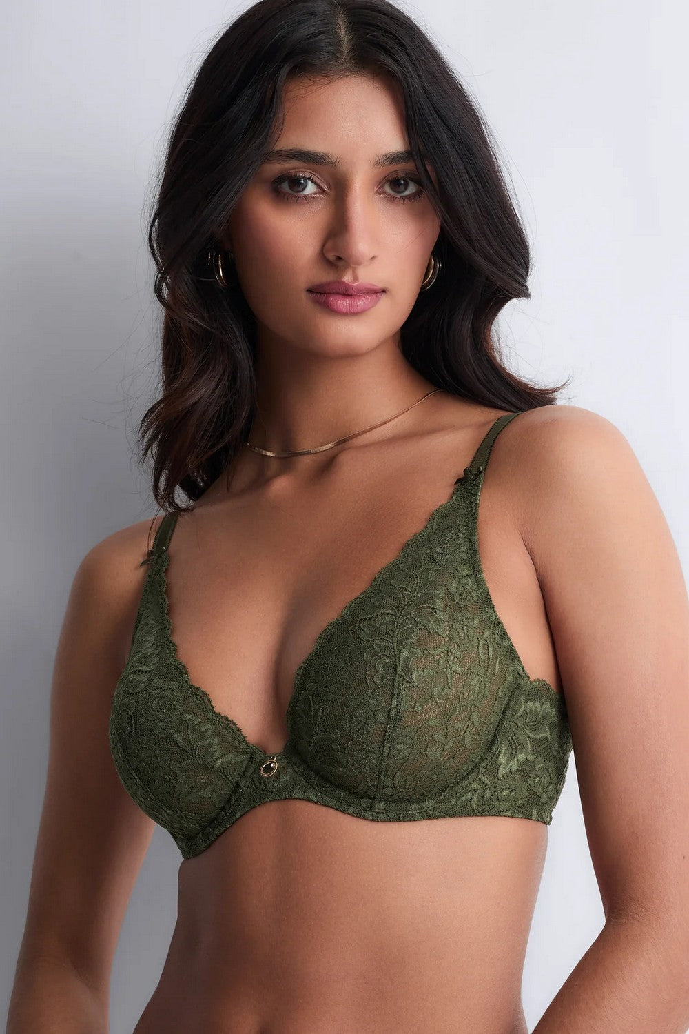 Мереживний бюстгальтер 2KF12 Rosessence moss