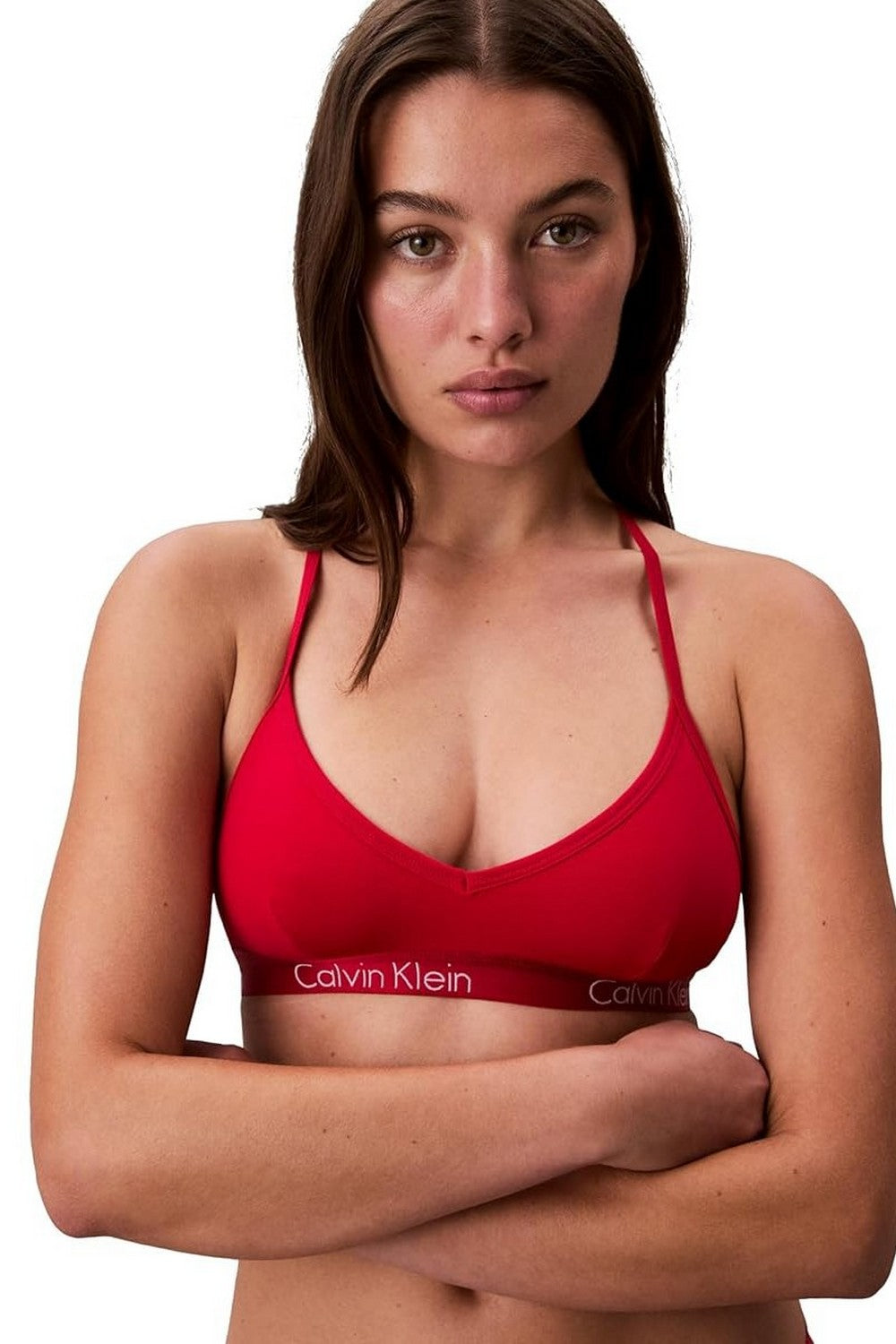 Хлопковый бралет 210764473 red