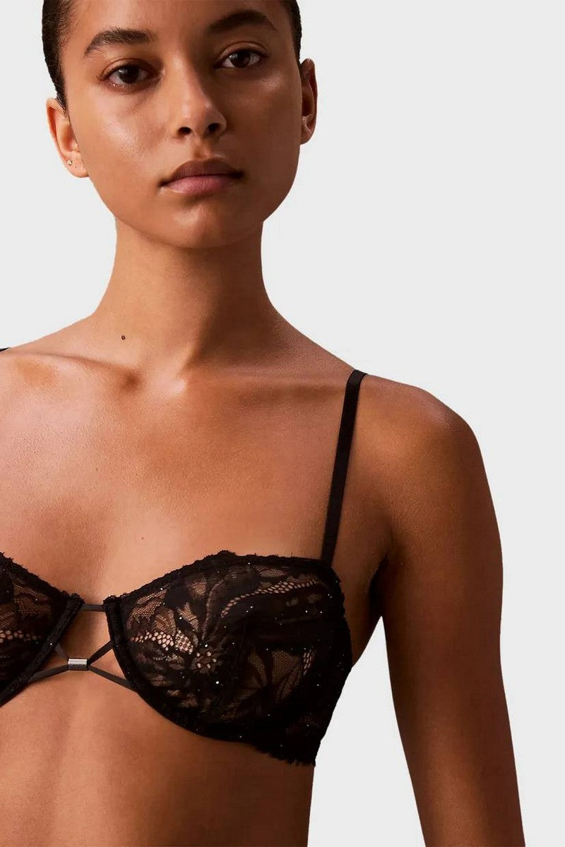 Мереживний бюстгальтер балконет 722245401 black