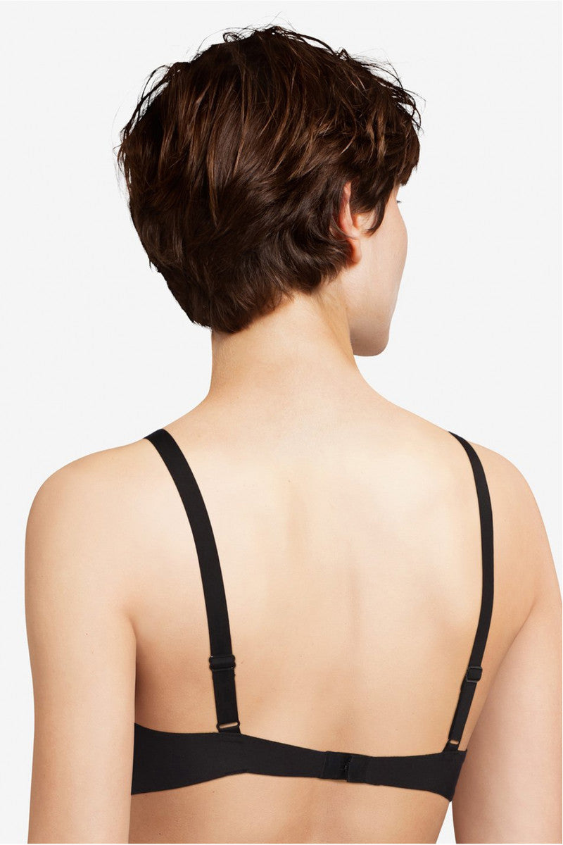 Бюстгальтер пуш-ап из микросетки 02D3 noir