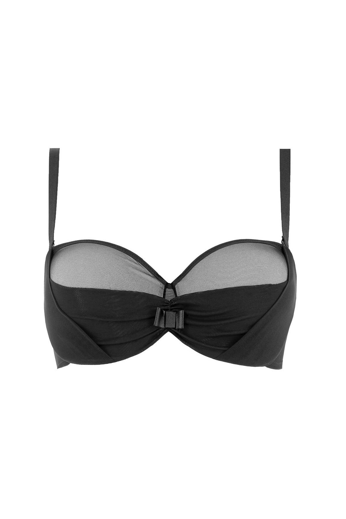 Бюстгальтер балконет пуш-ап T230114 black