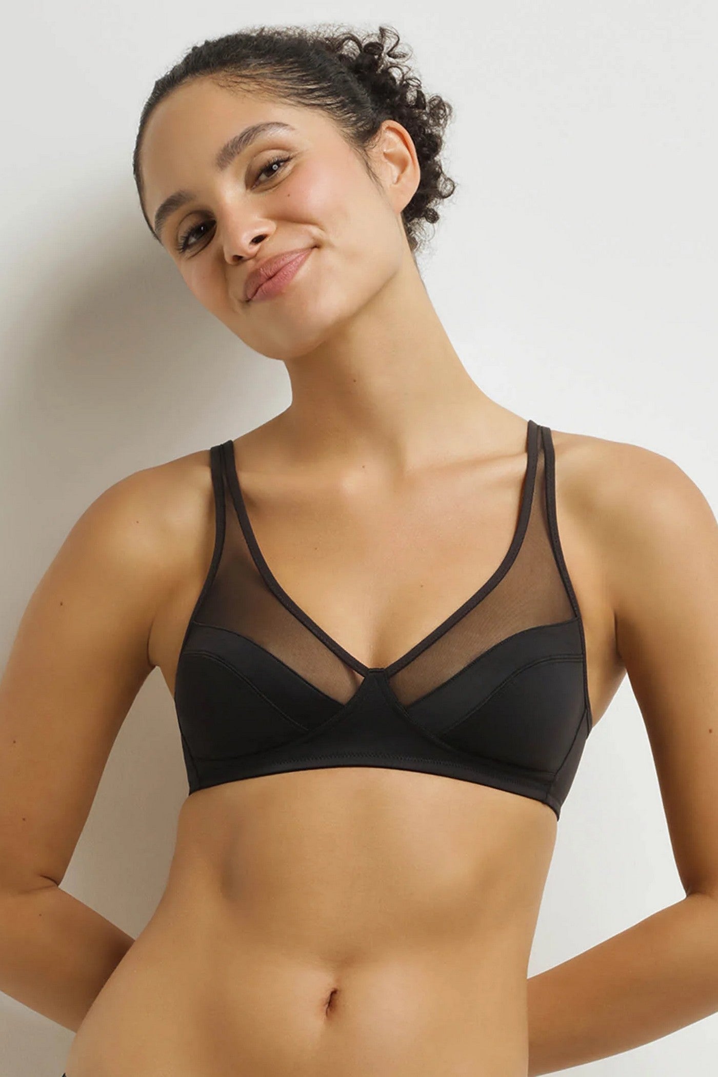 Мягкий бюстгальтер 4974 Generous Dim noir