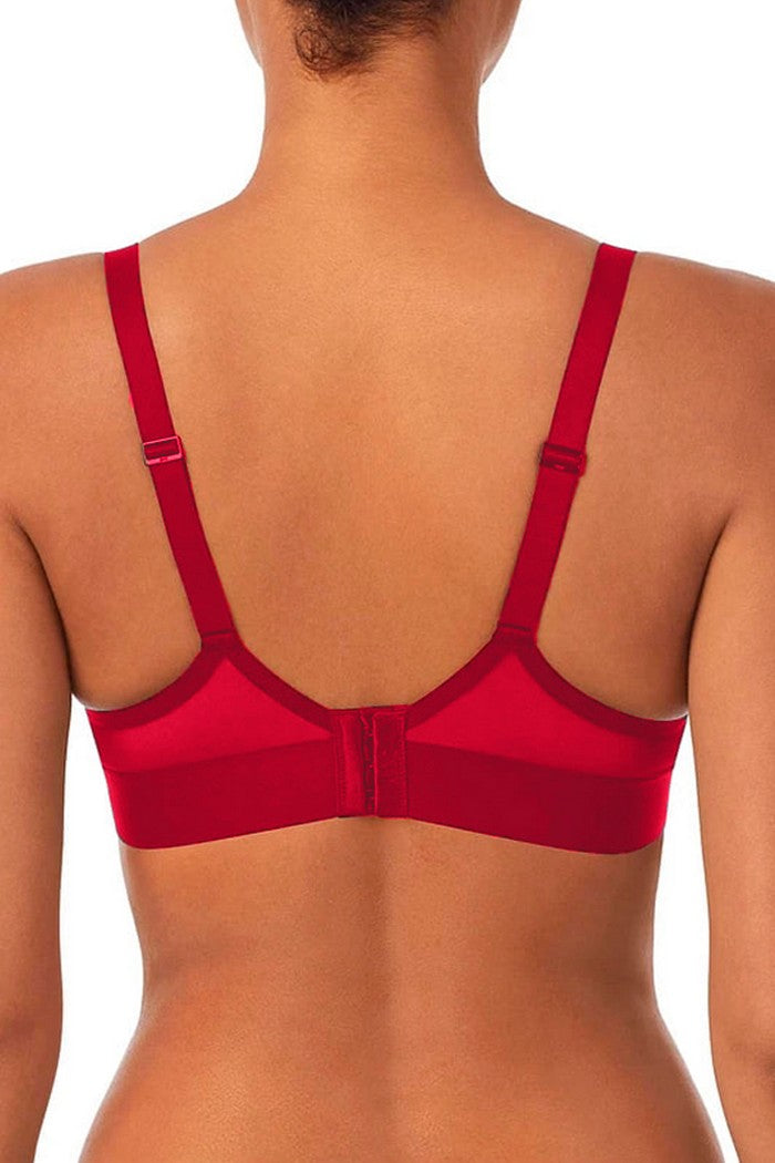 Мягкий бюстгальтер из микросетки DK4085 persian red