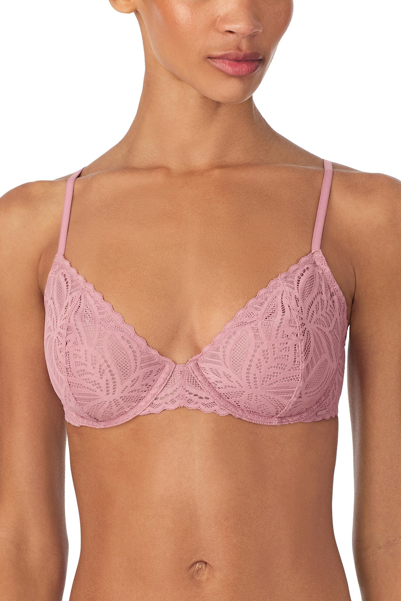 Кружевной плотный бюстгальтер DK7552 lilas