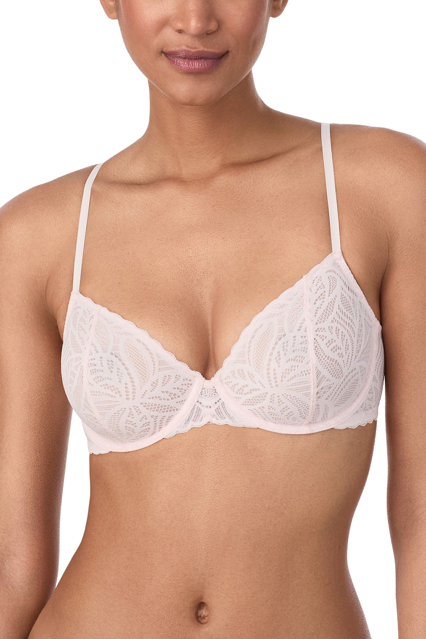 Кружевной плотный бюстгальтер DK7552 pearly pink