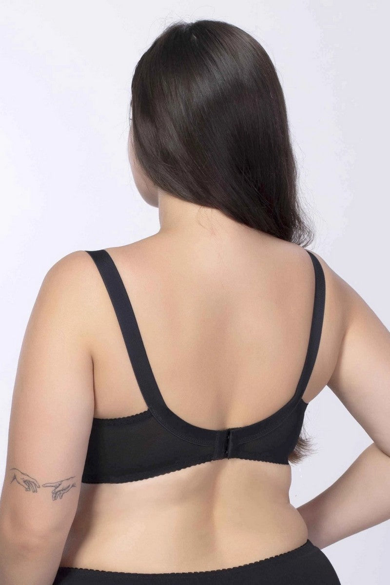 Мягкий бюстгальтер без косточек 106 black