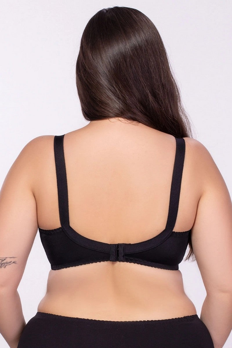 Мягкий бюстгальтер без косточек с боковой коррекцией 120 black