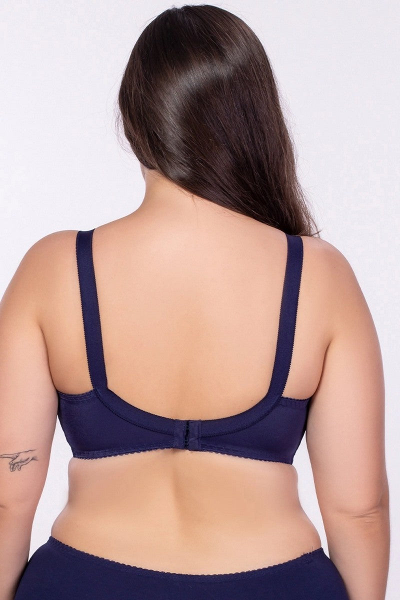 Мягкий бюстгальтер без косточек с боковой коррекцией 120 blue