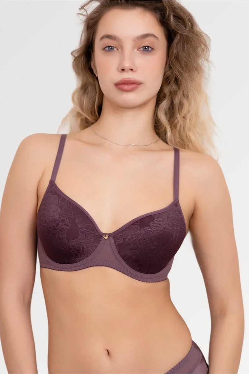 Гладкий бюстгальтер спейсер 1307 cacao