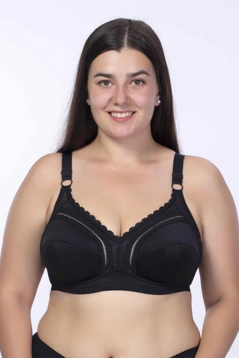 Мягкий бюстгальтер без косточек 145 black