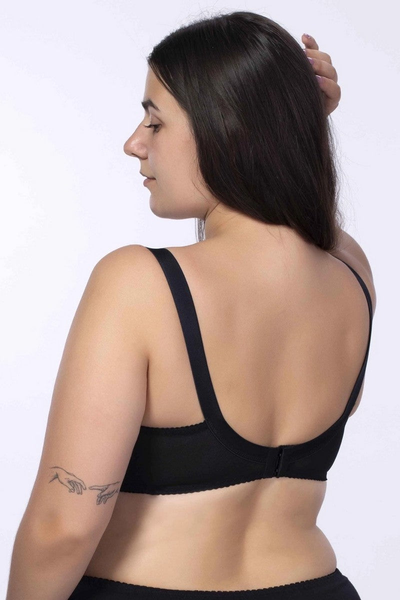 Мягкий бюстгальтер без косточек 145 black