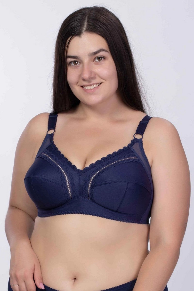 Мягкий бюстгальтер без косточек 145 blue