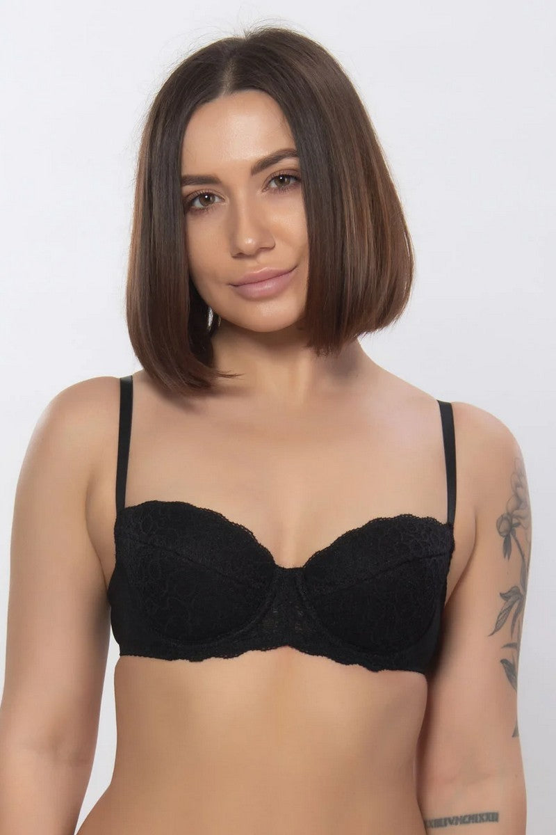 Плотный бюстгальтер 168/015 black